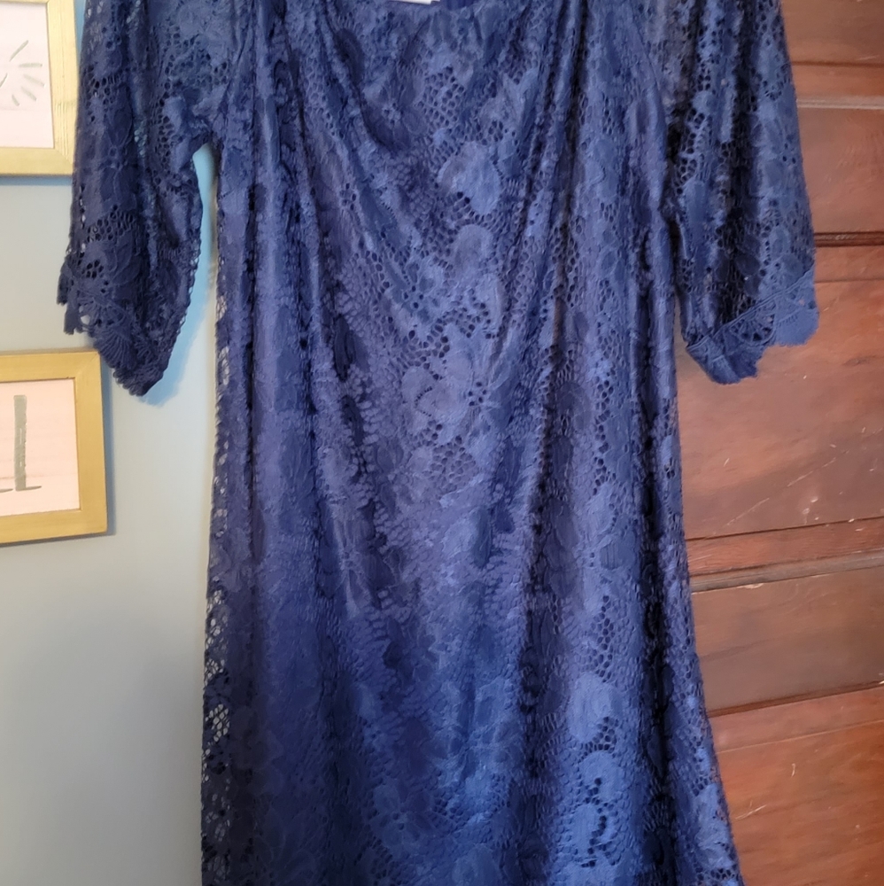 Navy Blue Dress